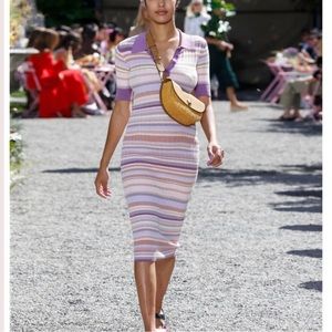 Kate Spade Multi Stripe Polo dress